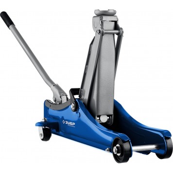 43058-2 | Домкрат гидравлический подкатной, 2т, 80-380мм, T55, ЗУБР ПРОФЕССИОНАЛ-6