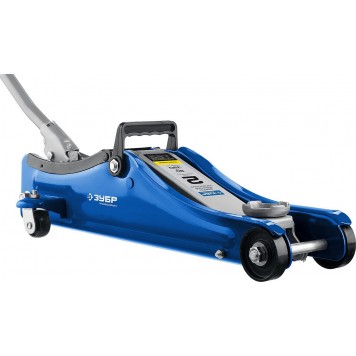 43058-2 | Домкрат гидравлический подкатной, 2т, 80-380мм, T55, ЗУБР ПРОФЕССИОНАЛ-7