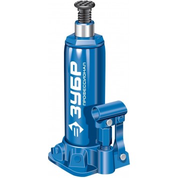 43060-6-K_z01 | Домкрат гидравлический бутылочный, 6т, 215-415мм, в кейсе, ЗУБР T50-0