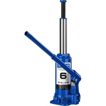 43060-6_z01 | Домкрат гидравлический бутылочный, 6т, 215-415мм, ЗУБР T50-5