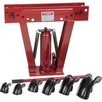 43078-12 | Набор Трубогиб гидравлический, 12т, ход штока 232мм, 6 насадок, ЗУБР ЭКСПЕРТ-0