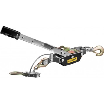 4310-4 | Лебедка рычажная, тросовая, 4т/3м, STAYER MAXPULL-4
