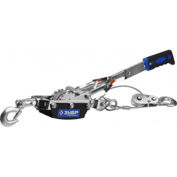 43105-4-K | Лебедка ручная рычажная тросовая, 4 т, 3 м, в сумке, ЗУБР ПРОФЕССИОНАЛ-0