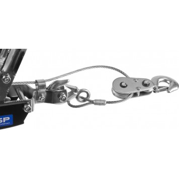 43105-4-K | Лебедка ручная рычажная тросовая, 4 т, 3 м, в сумке, ЗУБР ПРОФЕССИОНАЛ-7