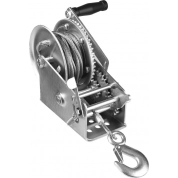 43113-1.1_z01 | Лебедка ручная барабанная тяговая, тросовая, 1,1т, 8м, ЗУБР ПРОФЕССИОНАЛ-6