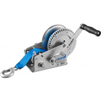 43115-1.1 | Лебедка ручная барабанная тяговая, ленточная, 1,1т, 10м, ЗУБР ПРОФЕССИОНАЛ-0