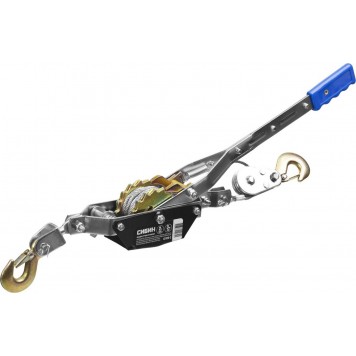 43125-2 | Лебедка ручная рычажная, тросовая, 2т, 3м, СИБИН-0