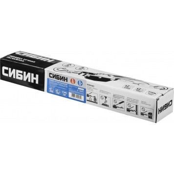 43125-2 | Лебедка ручная рычажная, тросовая, 2т, 3м, СИБИН-2