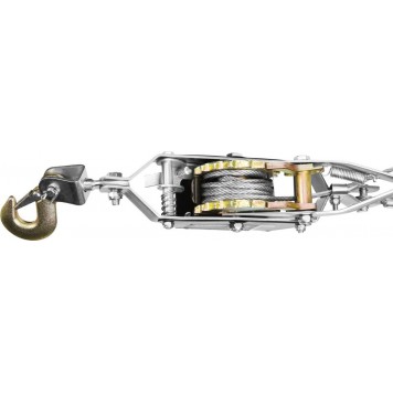 43125-2 | Лебедка ручная рычажная, тросовая, 2т, 3м, СИБИН-3