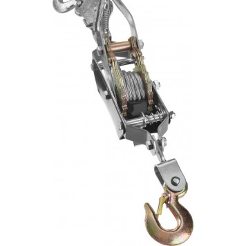 43130-1.5 | Лебедка ручная рычажная, тросовая, 1,5т, 1,8м, MIRAX-4