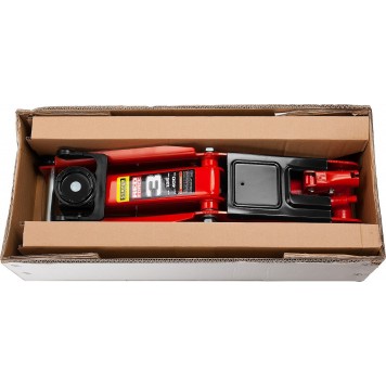 43154-3 | Домкрат гидравлический подкатной, 3т, 135-400мм, STAYER RED FORCE-10