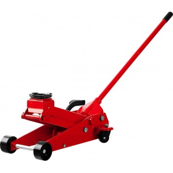 43155-3.5 | Домкрат гидравлический подкатной, с педалью, 3,5т, 145-500мм, STAYER RED FORCE-10