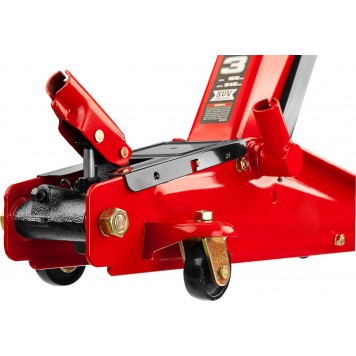 43157-3 | Домкрат гидравлический подкатной, для внедорожников, 3т, 155-545мм, STAYER RED FORCE-12