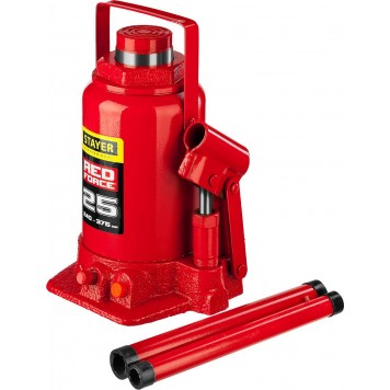 43160-25_z01 | Домкрат гидравлический бутылочный, 25т, 240-375 мм, STAYER RED FORCE-7