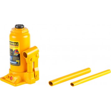 43160-8-K | Домкрат гидравлический бутылочный, в кейсе, 8т, 200-385мм, STAYER PROFI-0