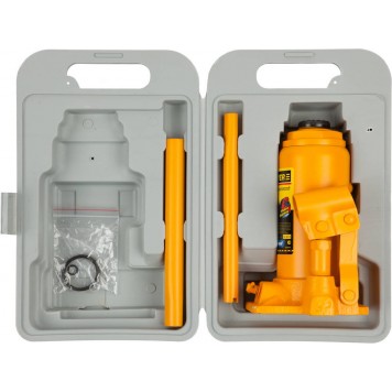 43160-8-K | Домкрат гидравлический бутылочный, в кейсе, 8т, 200-385мм, STAYER PROFI-1