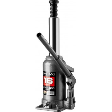 43260-16 | Домкрат гидравлический бутылочный, 16т, 220-420 мм, MIRAX-4