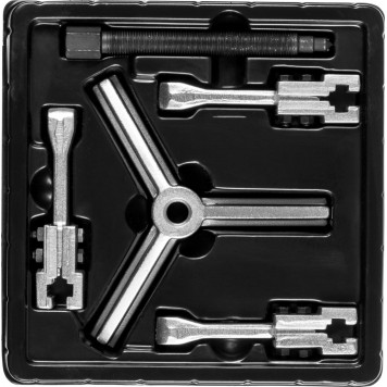 43312-180-090 | Съемник раздвижной 3-захватный, 90 мм, ЗУБР ПРОФЕССИОНАЛ-8