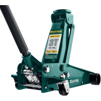 43450-3 | Домкрат гидравлический подкатной, 3т, 133-465 мм, KRAFTOOL KRAFT-LIFT-5
