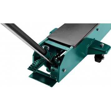 43455-10 | Домкрат гидравлический подкатной, удлиненный, 10т, 160-560мм, KRAFTOOL HIGH-LIFT-11