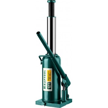 43462-12_z01 | Домкрат гидравлический бутылочный, сварной, 12т, 230-458мм, KRAFTOOL KRAFT-LIFT-5