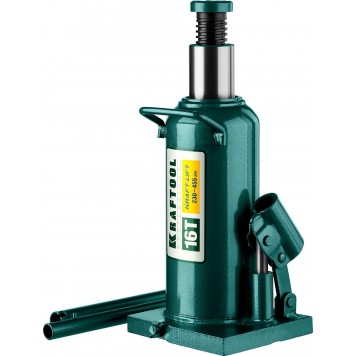 43462-16_z01 | Домкрат гидравлический бутылочный, сварной, 16т, 230-455мм, KRAFTOOL KRAFT-LIFT-0