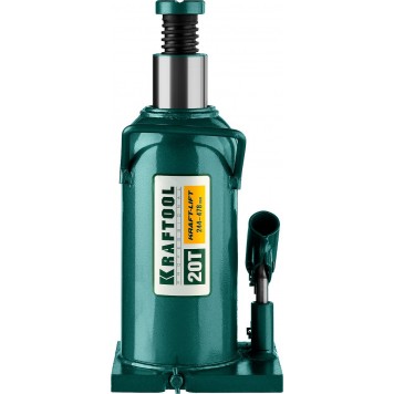 43462-20_z01 | Домкрат гидравлический бутылочный, сварной, 20т, 244-478мм, KRAFTOOL KRAFT-LIFT-6