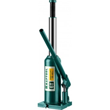 43462-6_z01 | Домкрат гидравлический бутылочный, сварной, 6т, 220-435мм, KRAFTOOL KRAFT-LIFT-5