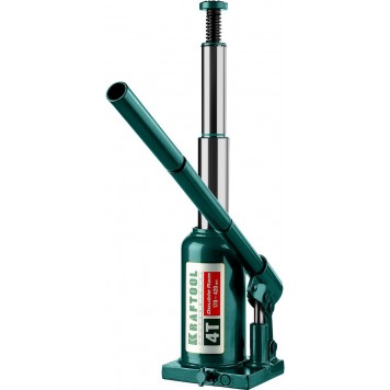 43463-4 | Домкрат гидравлический бутылочный, сварной, телескопический, 4т, 170-420мм, KRAFTOOL DOUBLE RAM-5
