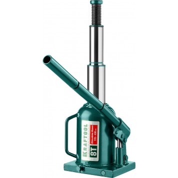 43463-8 | Домкрат гидравлический бутылочный, сварной, телескопический, 8т, 170-430мм, KRAFTOOL DOUBLE RAM-5