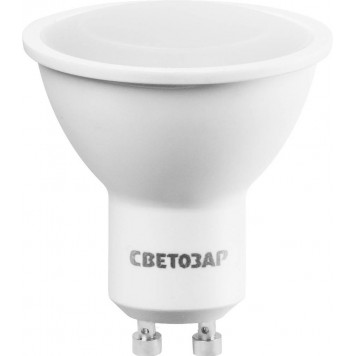 44560-35_z01 | Лампы светодиодные "LED technology", цоколь GU10, теплый белый свет (3000К), 220В, 5Вт (35), СВЕТОЗАР-0