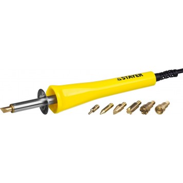 45225 | Прибор для выжигания с набором насадок, 7шт, STAYER MASTER-0