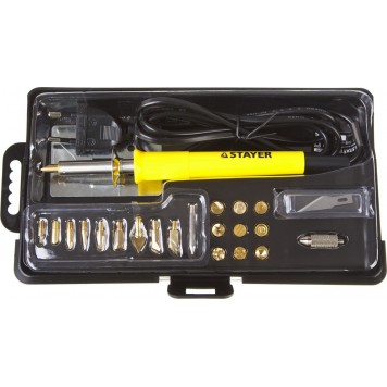 45227 | Прибор для выжигания, 3в1, с набором насадок 20шт, STAYER PROFESSIONAL-2