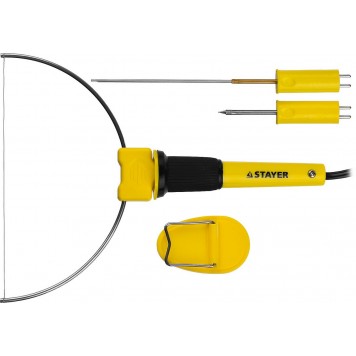 45257-H3 | Прибор для художественной резки пенопласта, пластика, 3 насадки, 7Вт, STAYER MAXTERM-3