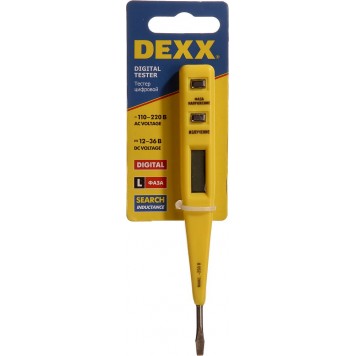 45270 | Тестер напряжения, 12-220В, 130мм, DEXX-1
