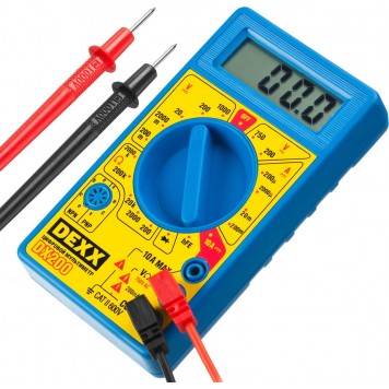 45300 | Мультиметр DX200 цифровой, DEXX-5