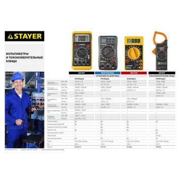 45320-T | Мультиметр HIGHDigital цифровой, STAYER EXPERT-2