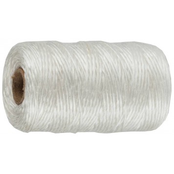 50031-500 | Шпагат многоцелевой полипропиленовый, белый, d=1,8 мм, 500 м, 50 кгс, 1,2 ктекс, ЗУБР МАСТЕР-0