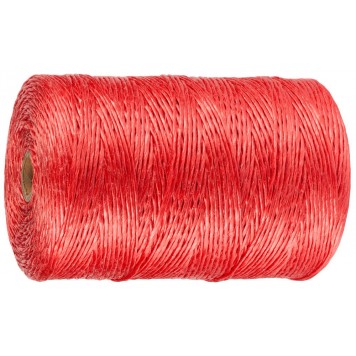 50039-110 | Шпагат многоцелевой полипропиленовый, красный, d=1,8 мм, 110 м, 50 кгс, 1,2 ктекс, ЗУБР МАСТЕР-0