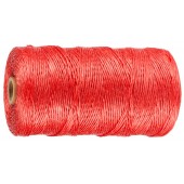 Шпагат многоцелевой полипропиленовый, d=1,5 мм, красный, 110 м, 32 кгс, 0,8 ктекс, STAYER 50079-110