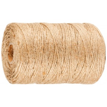 50105-110 | Шпагат строительно-отделочный, джутовый, 110м, ЗУБР МАСТЕР-0