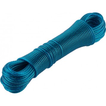 50140-20 | Шнур бельевой, стальная сердцевина, в пластиковой оплетке, 20м, ЗУБР МАСТЕР-0