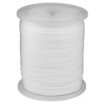 50320-05-700 | Шнур полиамидный, плетеный, повышенной нагрузки, без сердечника, белый, d 5, катушка 700м, ЗУБР МАСТЕР-0