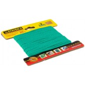 Шнур хозяйственно-бытовой, полипропиленовый, вязанный, с сердечником, зеленый, d 3, 20м, STAYER 50412-03-020