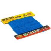 Шнур хозяйственно-бытовой, полипропиленовый, вязанный, с сердечником, синий, d 3, 20м, STAYER 50413-03-020