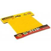 Шнур хозяйственно-бытовой, полипропиленовый, вязанный, с сердечником, желтый, d 3, 20м, STAYER 50414-03-020