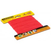 Шнур хозяйственно-бытовой, полипропиленовый, вязанный, без сердечника, красный, d 3, 20м, STAYER 50425-03-020