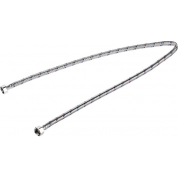 51005-G/G-100 | Подводка гибкая для воды, оплетка из нержавеющей стали, г/г 1/2" - 1м, ЗУБР ЭКСПЕРТ-0