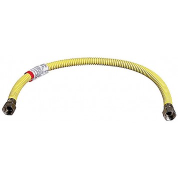 51006-G/G-060 | Подводка-сильфон для газа, нержавеющая сталь, г/г 1/2" - 0,6м, ЗУБР ЭКСПЕРТ-0