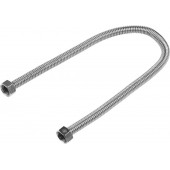 Подводка сильфонная из нержавеющей стали, для воды, г/г (гайка-гайка), 1/2", 0,5м, ЗУБР 51011-G/G-050